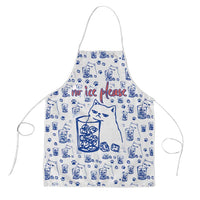 No Ice Please Cat Apron Grumpy Cat with Drink Humor