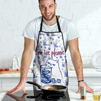 No Ice Please Cat Apron Grumpy Cat with Drink Humor