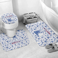 No Ice Please Cat Bathroom Set Grumpy Cat with Drink Humor