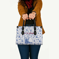 No Ice Please Cat Leather Bag Grumpy Cat with Drink Humor