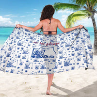 No Ice Please Cat Sarong Grumpy Cat with Drink Humor