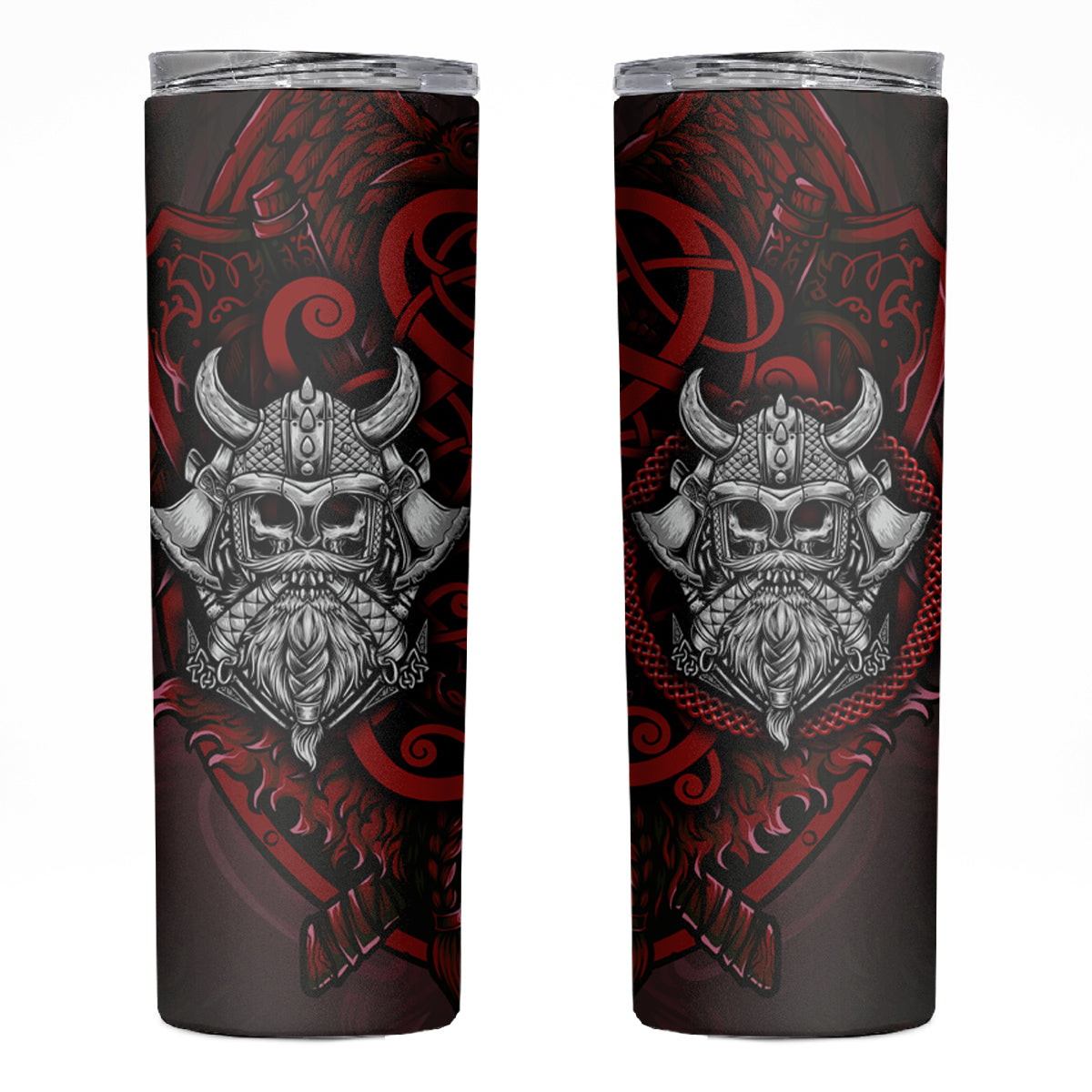 Blood Of Viking Warrior Skinny Tumbler