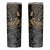 Polynesian Skinny Tumbler Hammerhead Shark Tribal Pattern