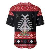 Hockey Is Back Christmas Baseball Jersey Xmas Holiday Patterns - Wonder Print Shop
