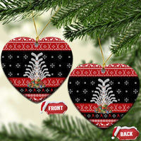 Hockey Is Back Christmas Ceramic Ornament Xmas Holiday Patterns - Wonder Print Shop