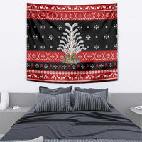 Hockey Is Back Christmas Tapestry Xmas Holiday Patterns - Wonder Print Shop