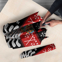 Hockey Is Back Christmas Umbrella Xmas Holiday Patterns - Wonder Print Shop