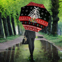 Hockey Is Back Christmas Umbrella Xmas Holiday Patterns - Wonder Print Shop