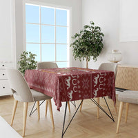 Horse Through The Snow Christmas Design Tablecloth Xmas Holiday Patterns - Wonder Print Shop