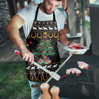 Horse Christmas Tree Christmas Design Apron Xmas Holiday Patterns - Wonder Print Shop