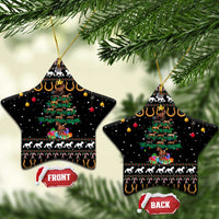Horse Christmas Tree Christmas Design Ceramic Ornament Xmas Holiday Patterns - Wonder Print Shop