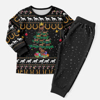 Horse Christmas Tree Christmas Design Christmas Pajama Set Xmas Holiday Patterns - Wonder Print Shop