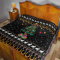 Horse Christmas Tree Christmas Design Quilt Xmas Holiday Patterns - Wonder Print Shop