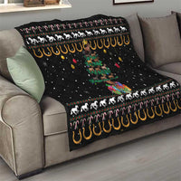Horse Christmas Tree Christmas Design Quilt Xmas Holiday Patterns - Wonder Print Shop