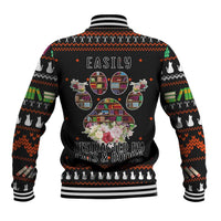 Cat And Books Christmas Baseball Jacket Xmas Holiday Patterns - Wonder Print Shop