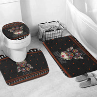 Cat And Books Christmas Bathroom Set Xmas Holiday Patterns - Wonder Print Shop