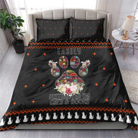 Cat And Books Christmas Bedding Set Xmas Holiday Patterns - Wonder Print Shop