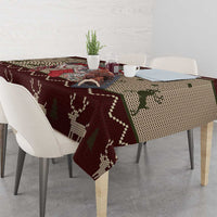 Cat And Sock Christmas Tablecloth Xmas Holiday Patterns - Wonder Print Shop