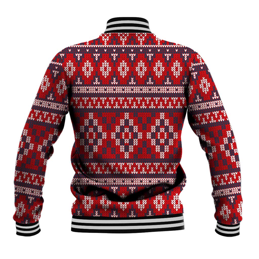 Cat Be Kind Christmas Baseball Jacket Xmas Holiday Patterns - Wonder Print Shop