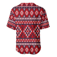 Cat Be Kind Christmas Baseball Jersey Xmas Holiday Patterns - Wonder Print Shop