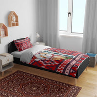 Cat Be Kind Christmas Bedding Set Xmas Holiday Patterns - Wonder Print Shop