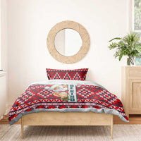 Cat Be Kind Christmas Bedding Set Xmas Holiday Patterns - Wonder Print Shop