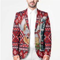 Cat Be Kind Christmas Blazer Xmas Holiday Patterns - Wonder Print Shop