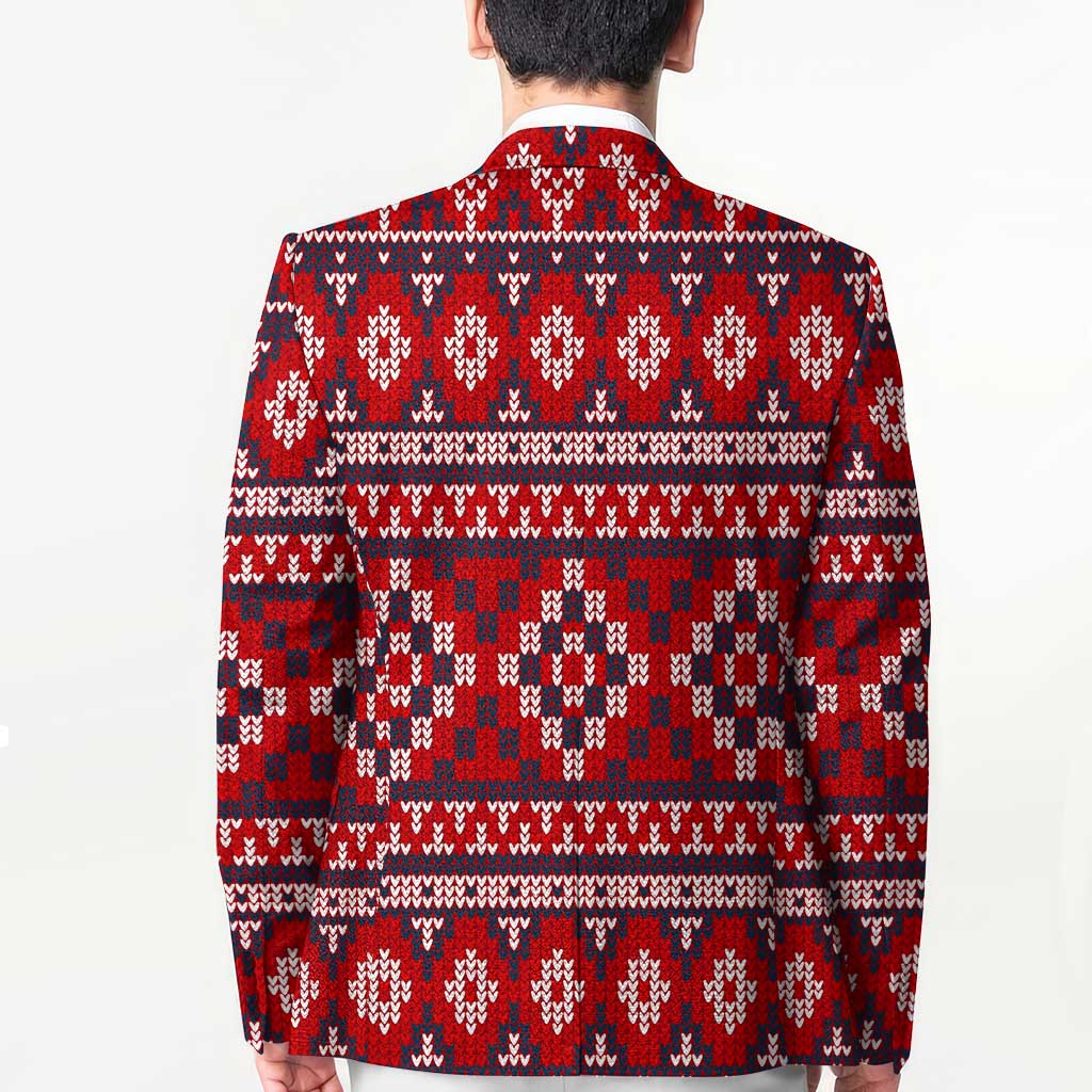 Cat Be Kind Christmas Blazer Xmas Holiday Patterns - Wonder Print Shop
