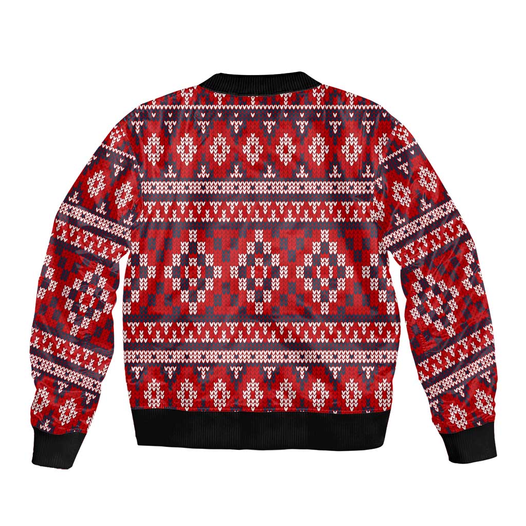 Cat Be Kind Christmas Bomber Jacket Xmas Holiday Patterns - Wonder Print Shop