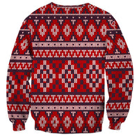 Cat Be Kind Christmas Sweatshirt Xmas Holiday Patterns - Wonder Print Shop