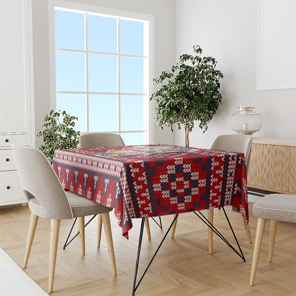 Cat Be Kind Christmas Tablecloth Xmas Holiday Patterns - Wonder Print Shop
