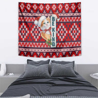 Cat Be Kind Christmas Tapestry Xmas Holiday Patterns - Wonder Print Shop