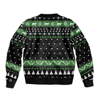 Cat Be Nice Christmas Bomber Jacket Xmas Holiday Patterns - Wonder Print Shop