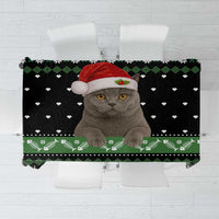Cat Be Nice Christmas Tablecloth Xmas Holiday Patterns - Wonder Print Shop
