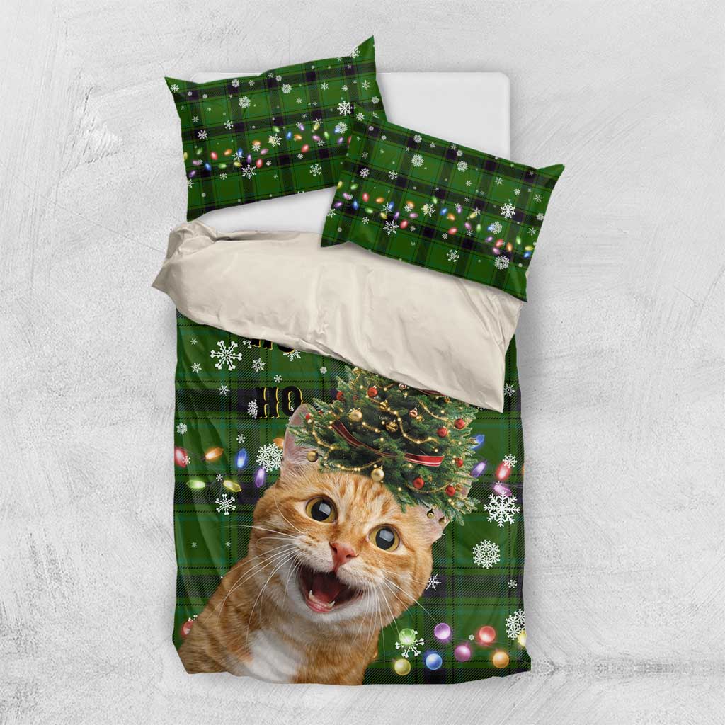 Cat Christmas Tree Bedding Set Xmas Holiday Patterns - Wonder Print Shop