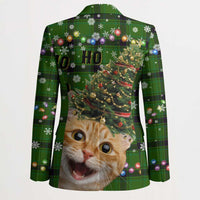 Cat Christmas Tree Blazer Xmas Holiday Patterns - Wonder Print Shop