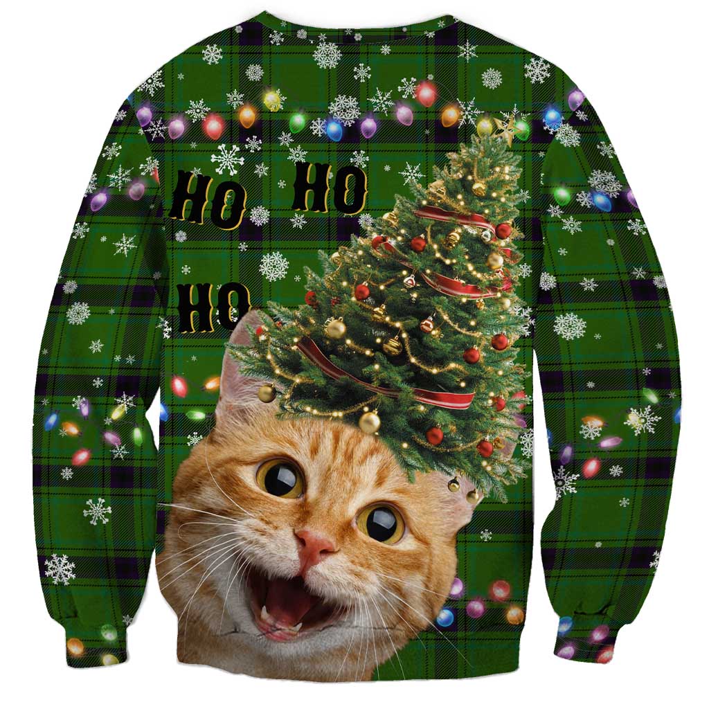 Cat Christmas Tree Sweatshirt Xmas Holiday Patterns - Wonder Print Shop
