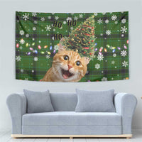 Cat Christmas Tree Tapestry Xmas Holiday Patterns - Wonder Print Shop