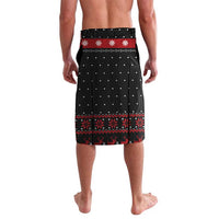 Cat Dashing Through The No Christmas Lavalava Xmas Holiday Patterns - Wonder Print Shop