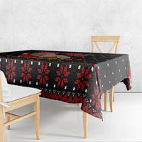 Cat Dashing Through The No Christmas Tablecloth Xmas Holiday Patterns - Wonder Print Shop