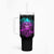 Warning Kinda Crazy Skull Tumbler With Handle