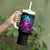 Warning Kinda Crazy Skull Tumbler With Handle