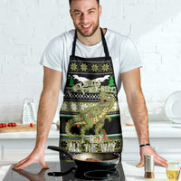 Christmas T Rex Tree Apron Xmas Holiday Patterns - Wonder Print Shop