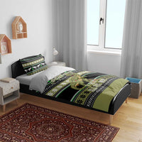 Christmas T Rex Tree Bedding Set Xmas Holiday Patterns - Wonder Print Shop