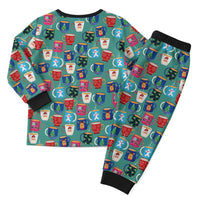 Christmas Teapot Group Christmas Pajama Set Xmas Holiday Patterns - Wonder Print Shop