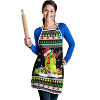 Christmas Tennis Snowman Apron Xmas Holiday Patterns - Wonder Print Shop