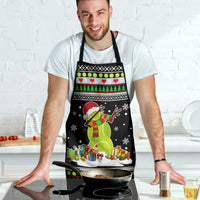 Christmas Tennis Snowman Apron Xmas Holiday Patterns - Wonder Print Shop