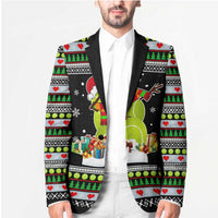 Christmas Tennis Snowman Blazer Xmas Holiday Patterns - Wonder Print Shop