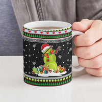 Christmas Tennis Snowman Ceramic Mug Xmas Holiday Patterns - Wonder Print Shop