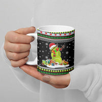 Christmas Tennis Snowman Ceramic Mug Xmas Holiday Patterns - Wonder Print Shop